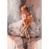 shumee Ob_L_71 - Diamantna slika 30x40 - Liki, Baletni plesalec
