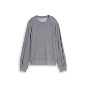 TOM TAILOR Majica svetlo modra/črna