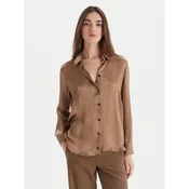 Marella Srajca Matita 2525116091 Bež Regular Fit