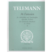 TELEMANN:36 FANTASIEN FOR ALTBLOCKFLOTE
