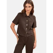 Lipsy Bluza temno rjava