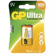 GP baterija ULTRA 9V 1 kos