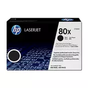 HP toner 80X (CF280X), črn