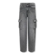 KIDS ONLY Kavbojke siv denim