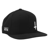 Kapa snapback HOLY BVLK - INVERTED CROSS - črna - HB0022