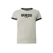 GUESS Majica kremna/črna