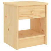 Nocni ormaric boja drva 35 x 30 x 40 cm od masivne borovine