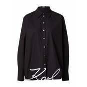 Karl Lagerfeld Bluza, črna