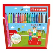 STABILO Flomaster TrioA-Z/ set 1/18