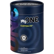 MyOne Maxi-Pack: Custom Fit, size 64M, 36 condoms