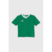 Otroška kratka majica adidas Performance ENT22SY zelena barva, HI2126