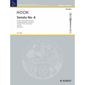 HOOK:SONATA NO.6 G-DUR OP.54 FOR SOPRAN RECORDER AND PIANO