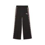 PUMA T7 Animal Relaxed High Waist Track Pants Youth, Shop, Black, 15-16Y