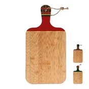 Mhome Set novoletna deska za rezanje Karo 33x16cm/več vzorcev/les