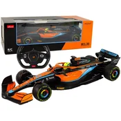 slomart Avto R/C dirkalni McLaren F1, oranžen, 1:12