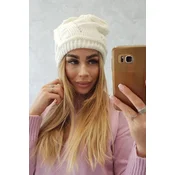 Womens cap Adria K296 ecru