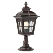 Redo 9652 - Spoljašnja lampa YORK 1xE27/70W/230V IP44 braon