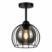 Plafonski luster SOLO BLACK 1xE27/60W/230V