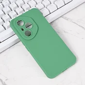 Silikonska maska za Honor 400 Pro Pro Camera, Zelena