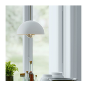 Eglo 901135 - Lestenec na vrvici GAETANO 1xE27/40W/230V pr. 30 cm bela
