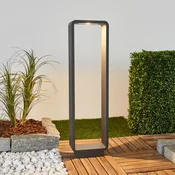 Lucande Lucidna LED luč za pot Ninon, 80 cm, antracit, kovina - Sodobni