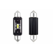 AMIO LED žarnice CANBUS 1 SMD UltraBright 1860 Festoon sufit 41mm White 12V/24V