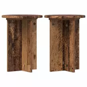 Stalak za biljke 2 pcs Staro drvo O29,5 x 40 cm
