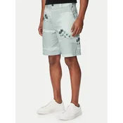 BOSS Kratke hlace Chino 50559411 Tirkizna Straight Fit