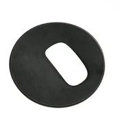 INF Okrogla podloga za miško iz mikrovlaken Black, (21539782)
