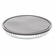 shumee Steklen pekač za pite s pokrovom 27 cm