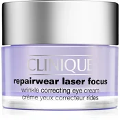Clinique Repairwear Laser Focus krema za oči proti gubam za vse tipe kože (Wrinkle Correcting Eye Cream) 15 ml