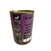 ROKUS Konzerva za macke sa ukusom divljaci, 410g
