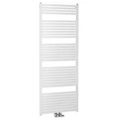 AQUALINE TONDI Premium 600x1690 mm Belo Ogrevalno Telo s Sredinskim Priklopom