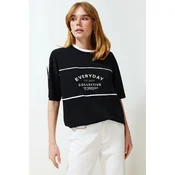 Trendyol Milla Ženska majica TWOSS24TS00132, Crna