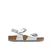 Sandali Birkenstock Rio As Flowers 1031702 D Srebrna