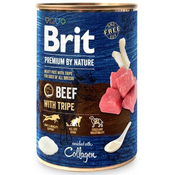 Konzerva Brit Premium by Nature govedina s ruckama 400g