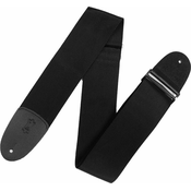 Levys M8P3-BLK Classics Series 3 Polypropylene Guitar Strap Black