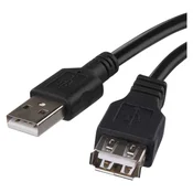 Kabel USB 2.0 A/M-A/F 2M