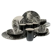 Creatable Kombinirani Servis Tropicana Black, 16-Delni