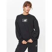 New Balance Jopa Essentials French Terry Crew WT33514 Črna Regular Fit