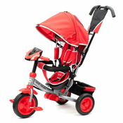 Baby Mix Baby Mix Lux Trike rdeči tricikel z LED lučmi