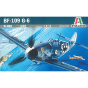 Komplet modela aviona 0063 - BF-109 G-6 (1:72)