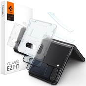 SPIGEN GLASS FC ”EZ FIT” + HINGE FILM 2-PACK GALAXY Z FLIP 4 BLACK (AGL05321)