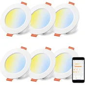 6x ILC pametni vgradni LED reflektor 8W