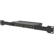 Mikrotik router board rb4011igs+rm, 228 × 120 × 30 mm,crna