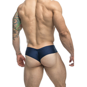 Justin+Simon Cheek Bikini Navy M