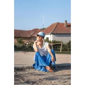 Ženske pantalone Amy, Svetloplave