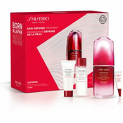 Shiseido Ultimune Skin Defense Program darilni set serum Ultimune Power Infusing Concentrate 50 ml + čistilna pena Clarifying Cleansing Foam 15 ml + vodica za obraz Treatment Softener 30 ml + serum za za ženske