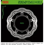 shumee Yamaha MT-07/ABS 13-17, Tracer 700 16-17 Zavorni disk Wave 282 mm