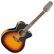Takamine GJ72CE-12 Brown Sunburst 12 žicana elektroakusticna gitara (Kao novo)